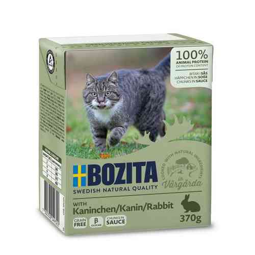 Bozita kissanruoka jänistä kastikkeessa 370g