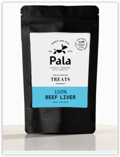 Pala Pets treats beef liver 100g
